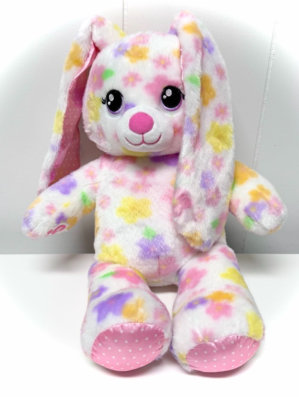 Build-A-Bear Blossom Bunny Floral Plush